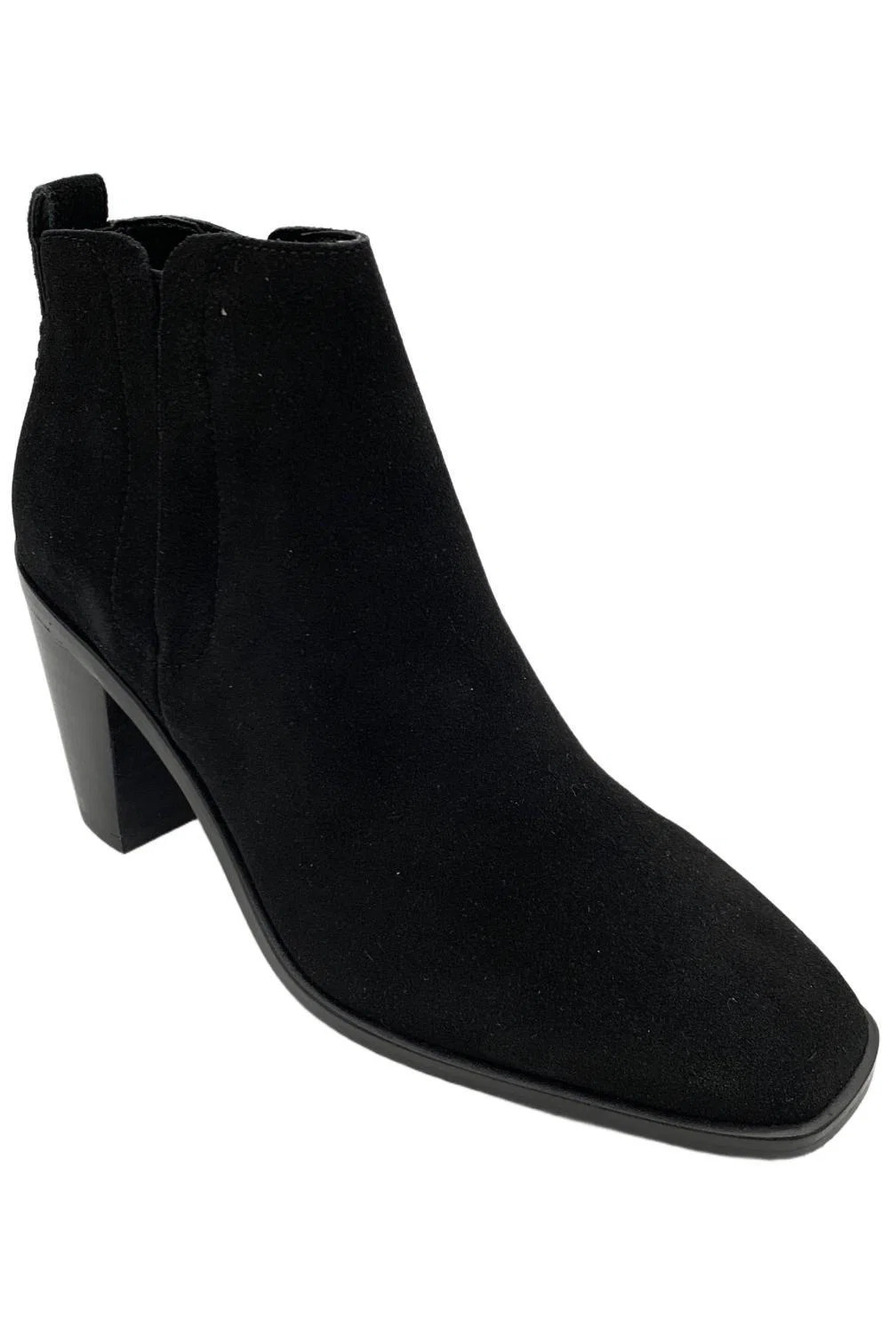 NYDJ Women's Jolene Booties Suede Black - Medium